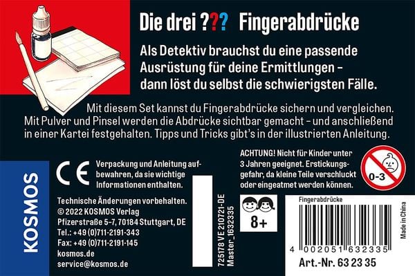 KOSMOS - Die Drei ???: Fingerabdrücke