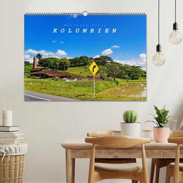 Produktbild: Kolumbien (Wandkalender 2026 DIN A2 quer), CALVENDO Monatskalender