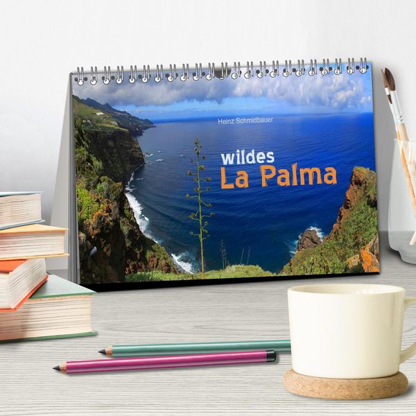 Produktbild: wildes La Palma (Tischkalender 2026 DIN A5 quer), CALVENDO Monatskalender