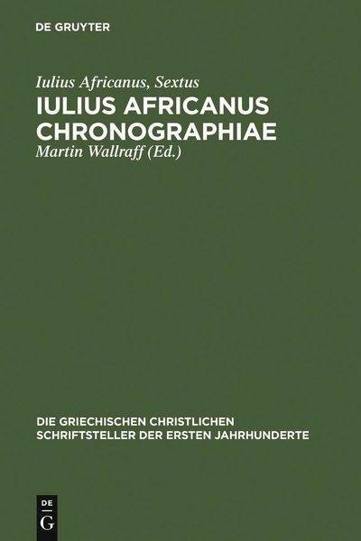 Produktbild: Iulius Africanus Chronographiae