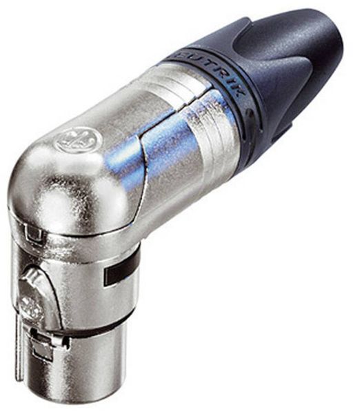 Produktbild: Neutrik NC5FRX XLR-Steckverbinder Buchse, gewinkelt Polzahl: 5 Silber 1St.