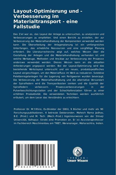 Produktbild: Layout-Optimierung und -Verbesserung im Materialtransport - eine Fallstudie