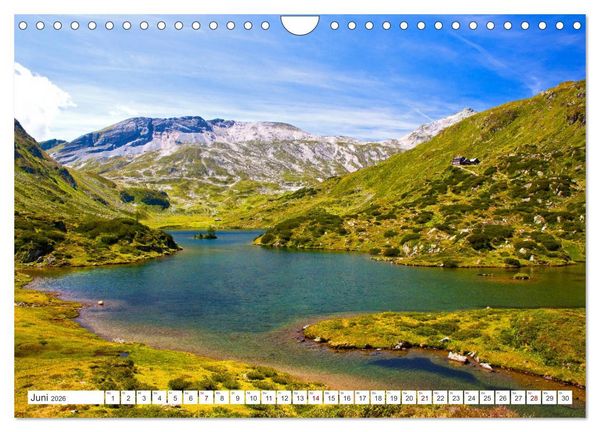 Produktbild: Ennstaler Bergseen in den Schladminger Tauern (Wandkalender 2026 DIN A4 quer), CALVENDO Monatskalender