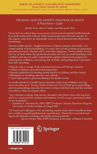 Produktbild: Treating Health Anxiety and Fear of Death