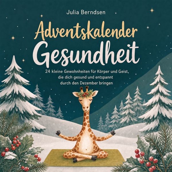 Produktbild: Adventskalender Gesundheit: 24 kleine Gewohnheiten f&uuml;r K&ouml;rper und Geist, die dich gesund und entspannt durch den Dezember bringen