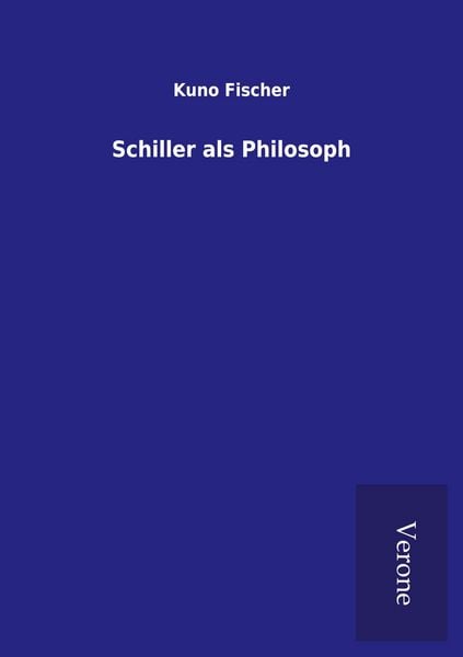 Produktbild: Schiller als Philosoph