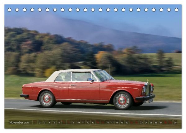 Produktbild: on the road Classic Coup&eacute;s (Tischkalender 2026 DIN A5 quer), CALVENDO Monatskalender