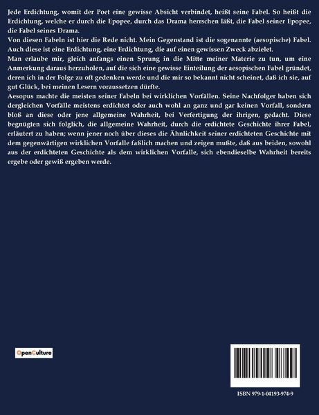 Produktbild: Abhandlungen Ueber die Fabel