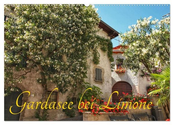 Gardasee bei Limone (Wandkalender 2025 DIN A2 quer), CALVENDO Monatskalender