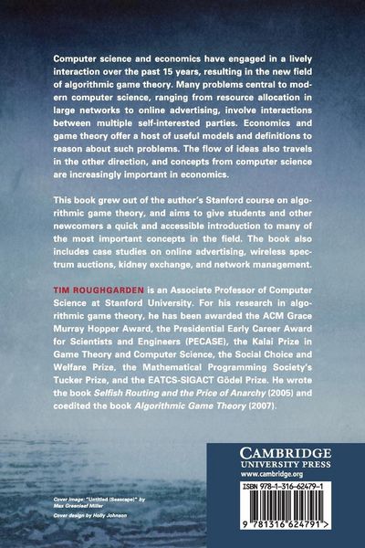 Produktbild: Twenty Lectures on Algorithmic Game Theory