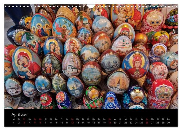 Produktbild: Moskau (Wandkalender 2026 DIN A3 quer), CALVENDO Monatskalender