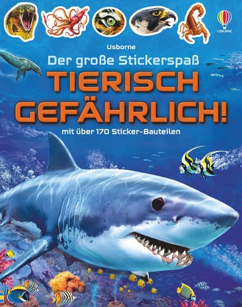 Produktbild: Der gro&szlig;e Stickerspa&szlig;: Tierisch gef&auml;hrlich!