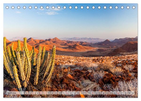 Produktbild: Namibia - Sehnsucht Afrika (Tischkalender 2026 DIN A5 quer), CALVENDO Monatskalender