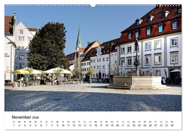 Produktbild: Kempten - Ansichtssache (hochwertiger Premium Wandkalender 2026 DIN A2 quer), Kunstdruck in Hochglanz