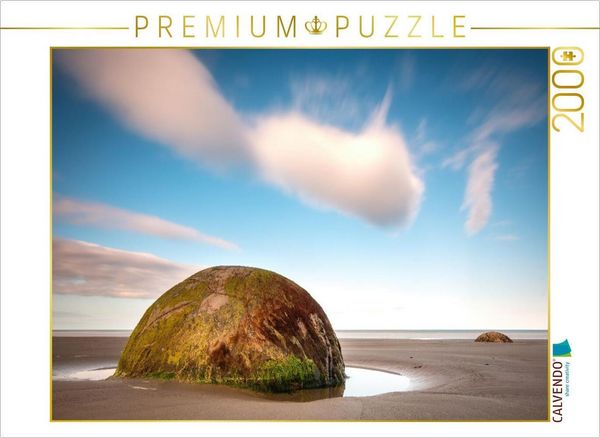 Produktbild: CALVENDO Puzzle Moeraki Boulders | 2000 Teile Lege-Gr&ouml;&szlig;e 90x67cm Foto-Puzzle f&uuml;r gl&uuml;ckliche Stunden
