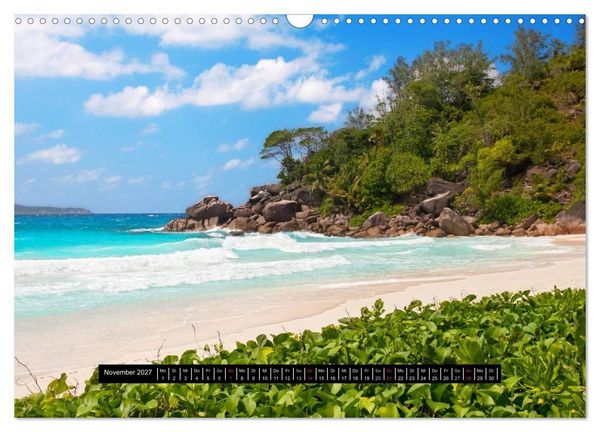 Produktbild: Seychellen (Wandkalender 2027 DIN A3 quer), CALVENDO Monatskalender