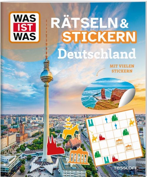 Produktbild: WAS IST WAS R&auml;tseln und Stickern: Deutschland