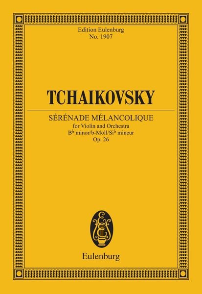 Produktbild: S&eacute;r&eacute;nade m&eacute;lancolique