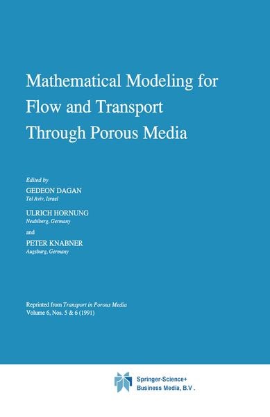 Produktbild: Mathematical Modeling for Flow and Transport Through Porous Media