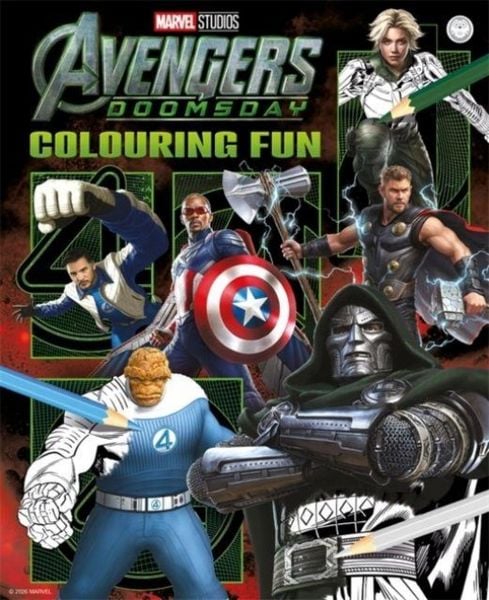 Produktbild: Marvel Avengers Doomsday: Colouring Fun