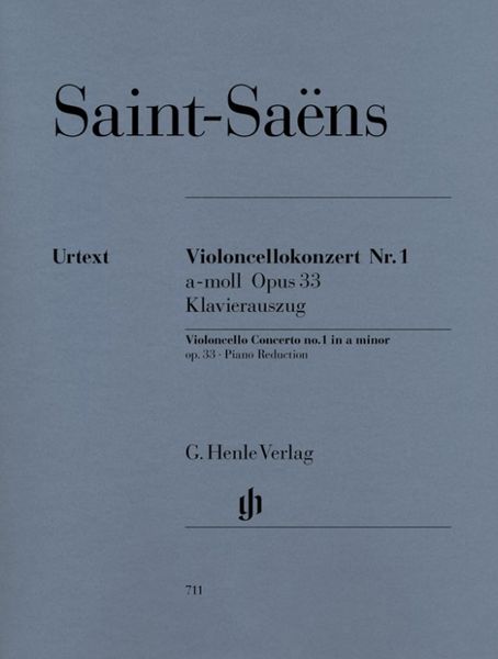 Camille Saint-Saëns - Violoncellokonzert Nr. 1 a-moll op. 33