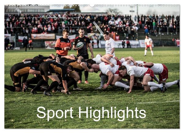 Produktbild: Sport Highlights (Wandkalender 2026 DIN A2 quer), CALVENDO Monatskalender