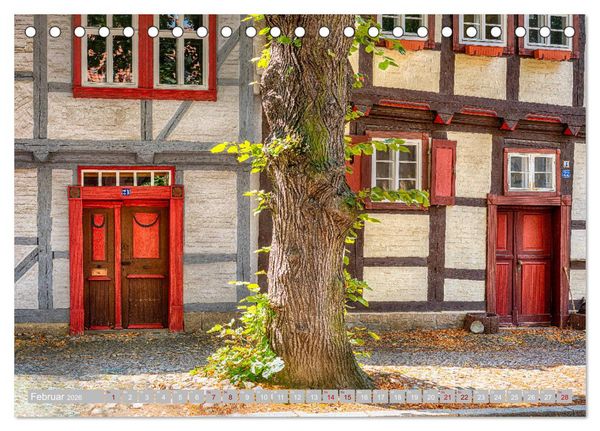 Produktbild: Quedlinburg - 1000 Jahre Geschichte im Harz (Tischkalender 2026 DIN A5 quer), CALVENDO Monatskalender