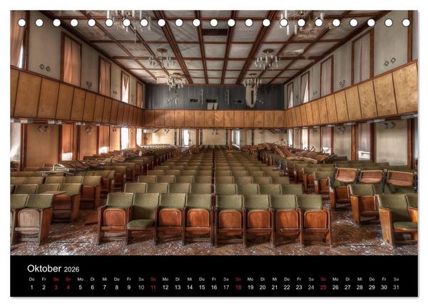 Produktbild: Verlassene Orte im Harz (Tischkalender 2026 DIN A5 quer), CALVENDO Monatskalender