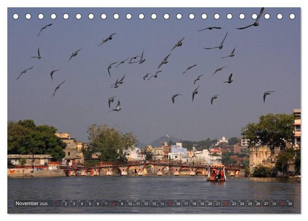 Produktbild: Zauberhaftes Indien (Tischkalender 2026 DIN A5 quer), CALVENDO Monatskalender