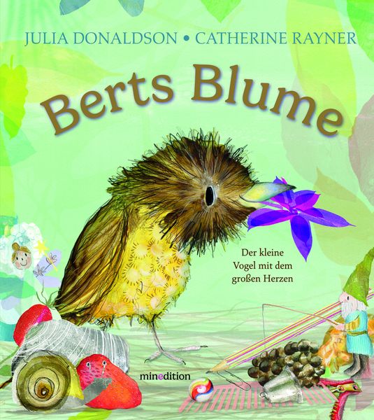 Berts Blume, Gebundene Ausgabe von Julia Donaldson, Minedition, 978-3-03934-061-3