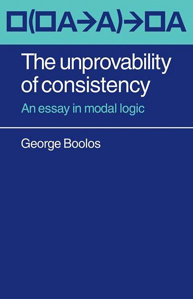 Produktbild: The Unprovability of Consistency