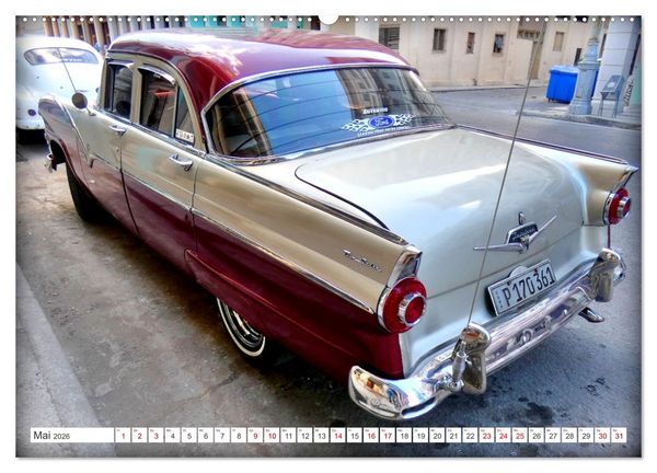 Produktbild: FAIRLANE '55 (hochwertiger Premium Wandkalender 2026 DIN A2 quer), Kunstdruck in Hochglanz