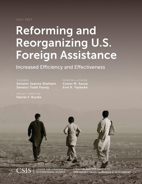 Produktbild: Reforming and Reorganizing U.S. Foreign Assistance
