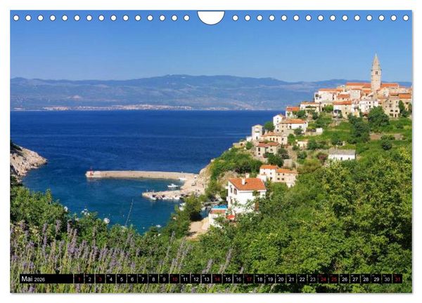 Produktbild: Kvarner Golf - Kroatien (Wandkalender 2026 DIN A4 quer), CALVENDO Monatskalender