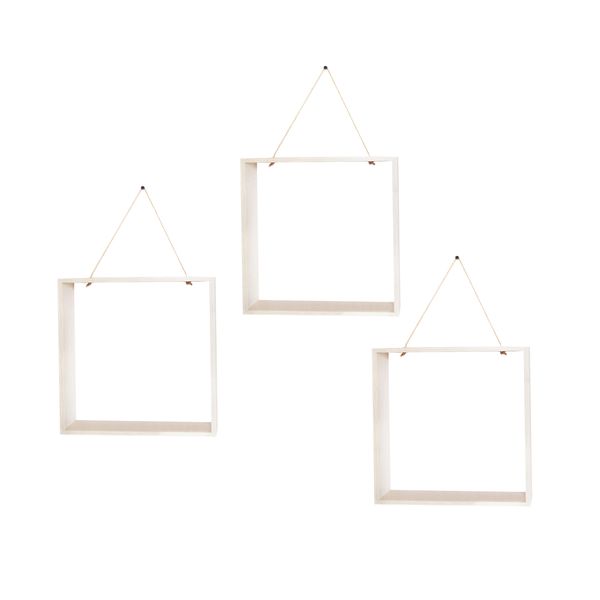 Produktbild: HTI-Living Wandregal 3er Set Viola