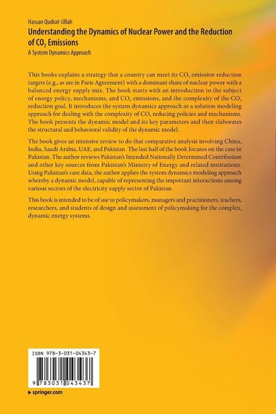 Produktbild: Understanding the Dynamics of Nuclear Power and the Reduction of CO2 Emissions