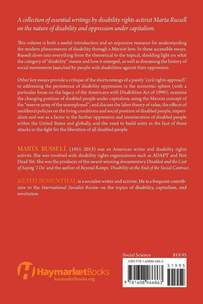 Produktbild: Capitalism and Disability