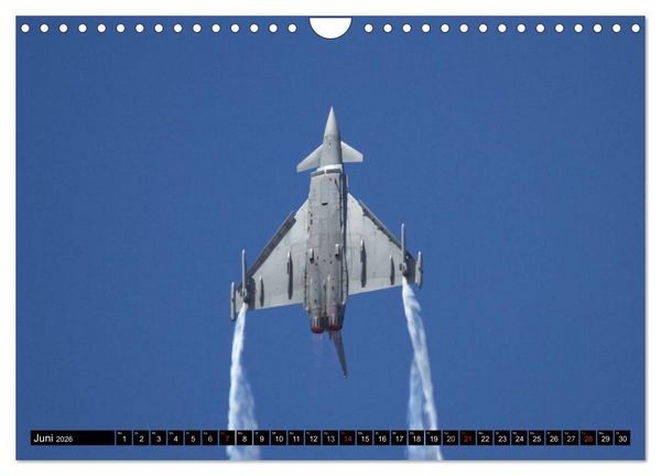 Produktbild: Augenblicke in der Luft: Eurofighter Typhoon (Wandkalender 2026 DIN A4 quer), CALVENDO Monatskalender