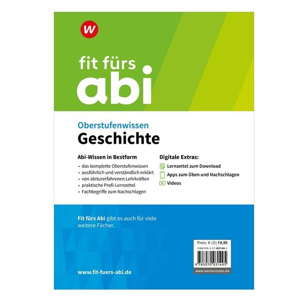 Produktbild: Fit f&uuml;rs Abi