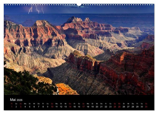 Produktbild: USA - Der Wilde Westen (hochwertiger Premium Wandkalender 2026 DIN A2 quer), Kunstdruck in Hochglanz