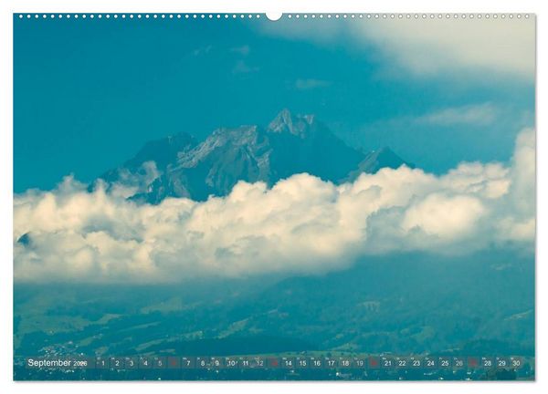 Produktbild: Der Zauber der Schweizer Berge (Wandkalender 2026 DIN A2 quer), CALVENDO Monatskalender