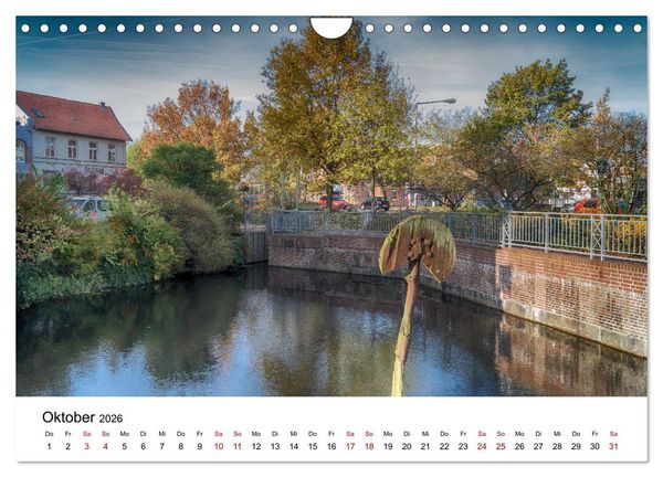 Produktbild: Buxtehude - Eine Perle in Niedersachsen (Wandkalender 2026 DIN A4 quer), CALVENDO Monatskalender