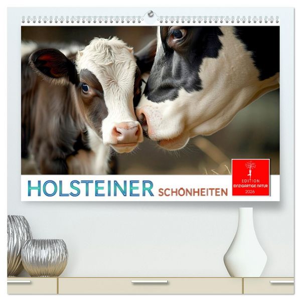 Produktbild: Holsteiner Sch&ouml;nheiten (hochwertiger Premium Wandkalender 2026 DIN A2 quer), Kunstdruck in Hochglanz