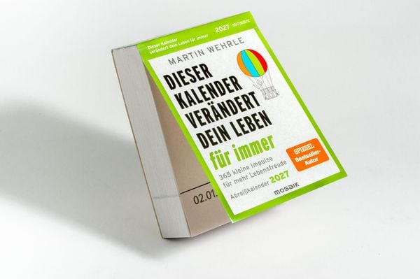 Produktbild: Dieser Kalender ver&auml;ndert dein Leben f&uuml;r immer 2027