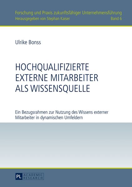 Produktbild: Hochqualifizierte externe Mitarbeiter als Wissensquelle