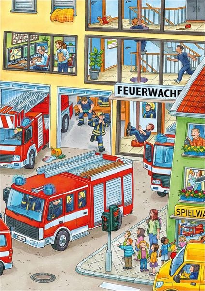 Produktbild: Wo ist das kleine Feuerwehrauto?