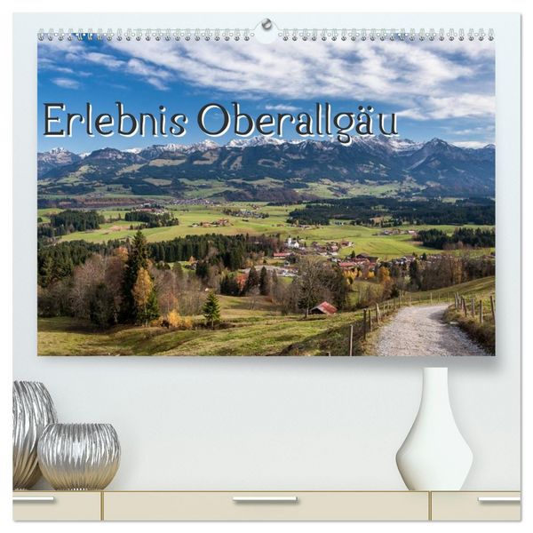 Produktbild: Erlebnis Oberallg&auml;u (hochwertiger Premium Wandkalender 2026 DIN A2 quer), Kunstdruck in Hochglanz