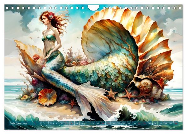 Produktbild: Conch queens (Wall Calendar 2026 DIN A4 landscape), CALVENDO 12 Month Wall Calendar