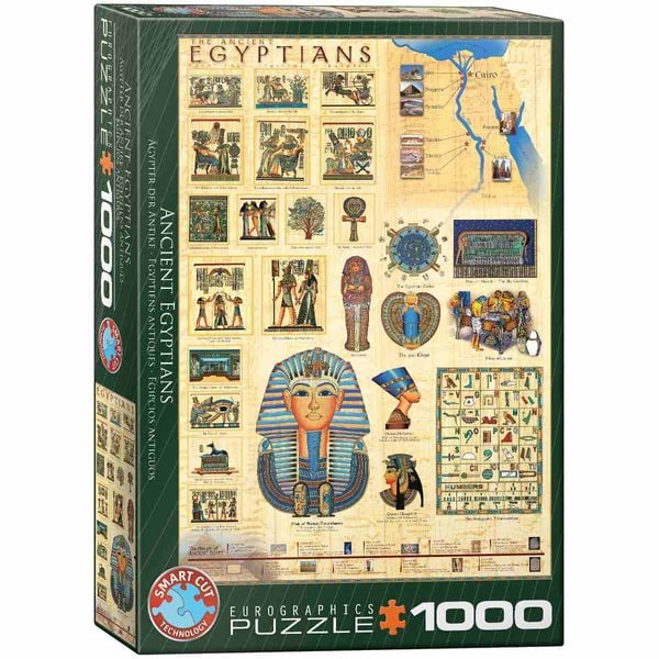 Eurographics 6000-0083 - Ägypter der Antike, Puzzle, 1.000 Teile