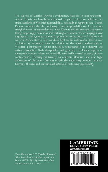 Produktbild: Darwin, Literature and Victorian Respectability